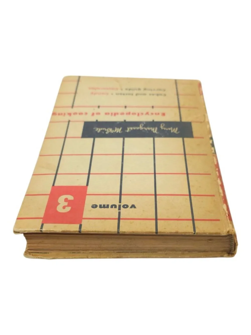 Mary Margaret McBride Encyclopedia of Cooking Volume 3 Vintage 1958 Cookbook HC